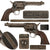 Original U.S. Colt Single Action Army .45cal. Artillery Model Revolver Built on 1874 Production Serial No. 11554 Frame with U.S. Surcharge and Ainsworth-Inspected Trigger Guard