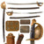Original U.S. Civil War Rare Model 1860 Naval Cutlass by Ames Mfg. Co. with Rare Leather Riveted Scabbard - Dated 1862