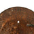 Original Imperial German WWI Extremely Rare Early “Square Dip” M16 Stahlhelm Relic Helmet with Shrapnel Damage