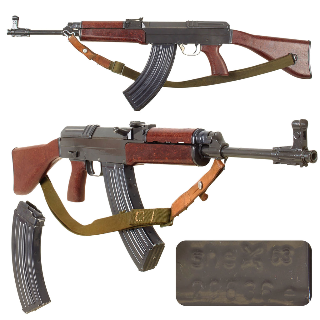 Original Czechoslovakian Vzor 58 Pěchotní Replica Display Rifle with Sling & Magazine - Some Real Parts - Vz 58 P Infantry Training Rifle
