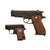 U.S. Cold War Replica S&W 559 and Cold Junior Cap Plug-Firing Pistols by Marushin, Japan with Magazines