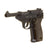 German WWII Replica Walther P-38 Cap Plug-Firing Pistol Lot by Crown Model & Tokyo Marui Co., Japan with Damage - As Is