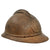 Original Rare Russian WWI 2nd Issue M-1915 French Adrian Helmet with Russian Plate & 1st Pattern Liner