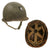 Original U.S. WWII Named 2nd Infantry Division Painted Fix Bale Front Seam M1 Helmet with CAPAC Liner & Patch - H. Myers, 23rd Infantry Regiment, Pottstown, PA