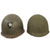 Original U.S. WWII Named 2nd Infantry Division Painted Fix Bale Front Seam M1 Helmet with CAPAC Liner & Patch - H. Myers, 23rd Infantry Regiment, Pottstown, PA
