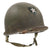 Original U.S. WWII Named 2nd Infantry Division Painted Fix Bale Front Seam M1 Helmet with CAPAC Liner & Patch - H. Myers, 23rd Infantry Regiment, Pottstown, PA
