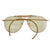 Original U.S. WWII USAAF Private-Purchase Bausch & Lomb Aviator Sunglasses with Named Case - W.J. Dickson