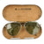 Original U.S. WWII USAAF Private-Purchase Bausch & Lomb Aviator Sunglasses with Named Case - W.J. Dickson