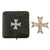 Original German WWII Excellent Cased War Merit Cross KvK 1st Class by Deschler & Sohn of Munich - Kriegsverdienstkreuz