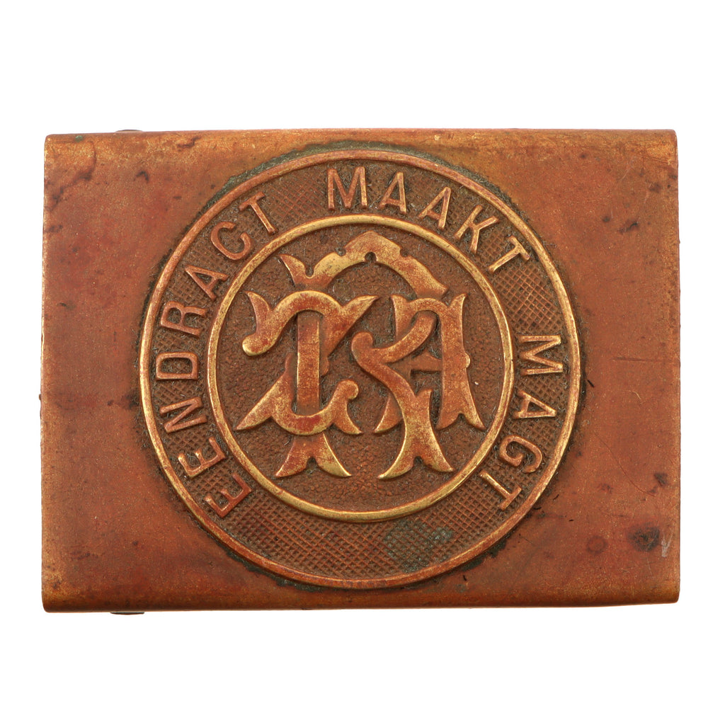 Original Boer War German-Made Boer Belt Buckle - Rare