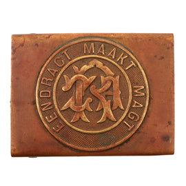 Original Boer War German-Made Boer Belt Buckle - Rare