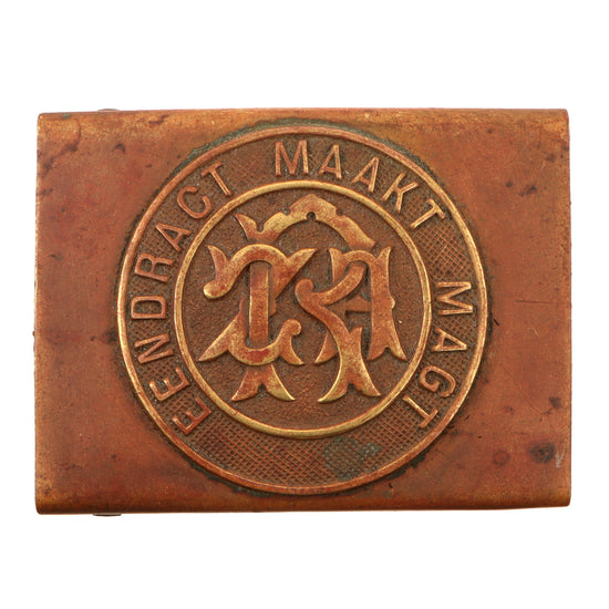 Original Boer War German-Made Boer Belt Buckle - Rare