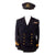 Original British WWI RNAS Military Cross-Recipient Naval Aviator Uniform & Visor Cap Jacket - Cuff Eagles have Correct Three-Stud Configuration