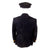 Original British WWI RNAS Military Cross-Recipient Naval Aviator Uniform & Visor Cap Jacket - Cuff Eagles have Correct Three-Stud Configuration