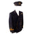 Original British WWI RNAS Military Cross-Recipient Naval Aviator Uniform & Visor Cap Jacket - Cuff Eagles have Correct Three-Stud Configuration