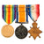 Original Canadian WWI Medal & Badge Group to Canadian Motor Machine Gunner Who Joined RAF at End of War - Wylie Burke Saunders