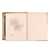 Original British Boer War 2nd Leinster “Prince of Wales” Regiment Presentation Officer’s Document Blotter with 21 Ounce Sterling Silver Engraved Cover with Portrait of Presenter, Capt. Julian Campbell Colquhoun