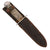 Original U.S. WWII AAF Named Custom Fighting Knife with Theater-Made Aircraft Plexiglass Grip and Personalized Leather Sheath - Philip A. Parkhurst
