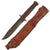 Original U.S. WWII Navy Rare “Red Spacer” Mark 2 KA-BAR Fighting Knife by PAL with Boyt USN Leather Scabbard
