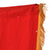 Original U.S. WWII 34th Anti-Aircraft Artillery Brigade Regimental Flag Colors with Philadelphia Quartermaster Stamp - Fought in Italy - 35 ½ x 48”