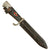 Original German Pre-WWII HJ Youth Fahrtenmesser Knife by Ed. Wüsthof of Solingen with Motto, Shortened Blade, and Scabbard