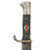 Original German Pre-WWII HJ Youth Fahrtenmesser Knife by Ed. Wüsthof of Solingen with Motto, Shortened Blade, and Scabbard