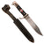 Original German WWII 1936-Dated Transitional HJ Trip Knife by Tigerwerk Lauterjung & Co. with Motto-Marked, Modified Clip-Point Blade and Scabbard - RZM M7/68