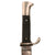 Original German WWII 1936-Dated Transitional HJ Trip Knife by Tigerwerk Lauterjung & Co. with Motto-Marked, Modified Clip-Point Blade and Scabbard - RZM M7/68
