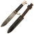 Original German WWII Early Motto-Marked HJ Trip Knife by Scarce Maker Anton Wingen Jr. with Scabbard