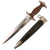Original German WWII Transitional NSKK Dagger by TIGER Lauterjung & Co. of Solingen with Scabbard - RZM M7/68
