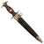 Original German WWII Transitional NSKK Dagger by TIGER Lauterjung & Co. of Solingen with Scabbard - RZM M7/68