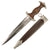 Original German WWII Early SA Dienstdolch Service Dagger by Carl Eickhorn with Scabbard - Probable Ground Röhm Signature