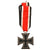 Original German WWII Wehrmacht Iron Cross 2nd Class 1939 with Ribbon in Paper Packet - EKII
