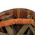 Original U.S. WWII M1 McCord Front Seam Swivel Bale Helmet with Helmet Net & Westinghouse Liner