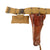 Original U.S. WWII Officer’s Pistol Rig - M1936 Pistol Belt, M1911 Holster by Graton & Knight, Magazine Pouch, and First Aid Pouch with Vietnam Era Bandage
