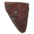 Original French WWI Model 1916 Ruby Pistol Leather Holster with 1917 Acceptance Stamp