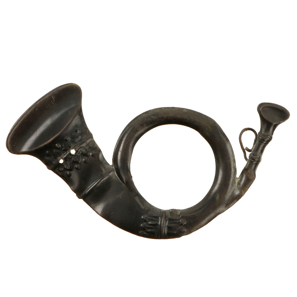 Original U.S. Civil War Federal Infantry Cap Kepi Bugle Device Insignia