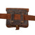 Original U.S. Civil War M1855/61 .58 Caliber Cartridge Box Belt Rig with U.S. Arrowhead Buckle & Partial Waist Belt with Cap Pouch