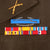 Original U.S. WWII 81st Infantry Division “Wildcats” Officer’s Uniform Group with Bronze Star & Invasion Arrowhead Ribbon Bars - Two Jackets & Shirt Original Items
