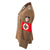 Original German WWII RAD National Labor Service Oberstfeldmeister Officer Uniform Tunic by Ferd. Kunzewith Armband and KvKII Ribbon