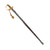 Original Late 19th Century Swedish M1893 Cavalry Officer’s Saber by E. Svalling of Eskilstuna with Steel Scabbard and Sword Knot