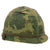 Original U.S. Vietnam War M1 Helmet with Mitchell Pattern Camouflage Cover and P64 Liner