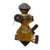 Original Soviet Russian WWII Inert 82-BM-37 M-37 82mm Battalion Mortar Discharger with Bipod & 1940-Dated Mortar Sight - Wartime Manufacture