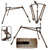 Original British WWII Bren Light Machine Gun MkI Tripod with T&E Traverse and Elevation System - Dated 1940 Original Items
