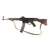 Original German WWII MP44 STG 44 Sturmgewehr Display Machine Gun with Excellent Live Barrel, Magazine, and Sling Original Items