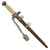 Original WWII German 2nd Model Luftwaffe Dagger by ALCOSO of Solingen with Scabbard and Portepee - circa 1940 - 1943