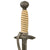 Original WWII German 2nd Model Luftwaffe Dagger by ALCOSO of Solingen with Scabbard and Portepee - circa 1940 - 1943