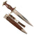 Original German Early WWII SA Dagger by Gebrüder Christians of Solingen with Excellent Blade, Scabbard, Hanger, and Belt Loop