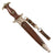 Original German Early WWII SA Dagger by Gebrüder Christians of Solingen with Excellent Blade, Scabbard, Hanger, and Belt Loop