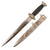 Original German WWII DRK Red Cross Officer's Dagger with Scabbard and Damaged Crossguard - Deutsches Rotes Kreuz